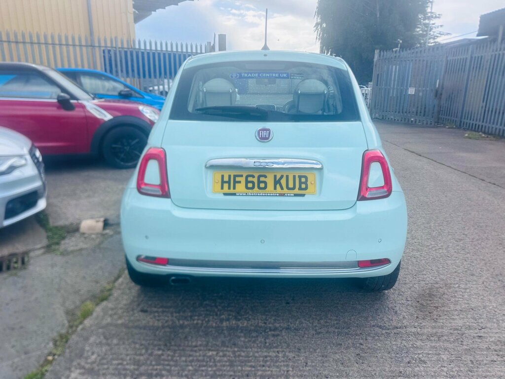 Fiat 500 1.2 Lounge Euro 6 Ss HF66KUB Green #3