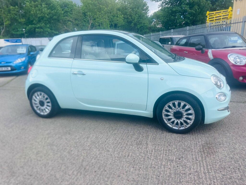 Fiat 500 1.2 Lounge Euro 6 Ss HF66KUB Green #2