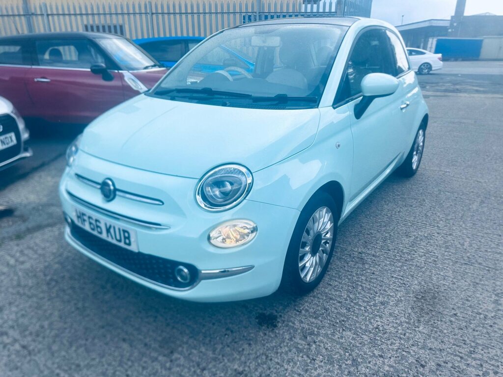 Fiat 500 1.2 Lounge Euro 6 Ss HF66KUB Green #6