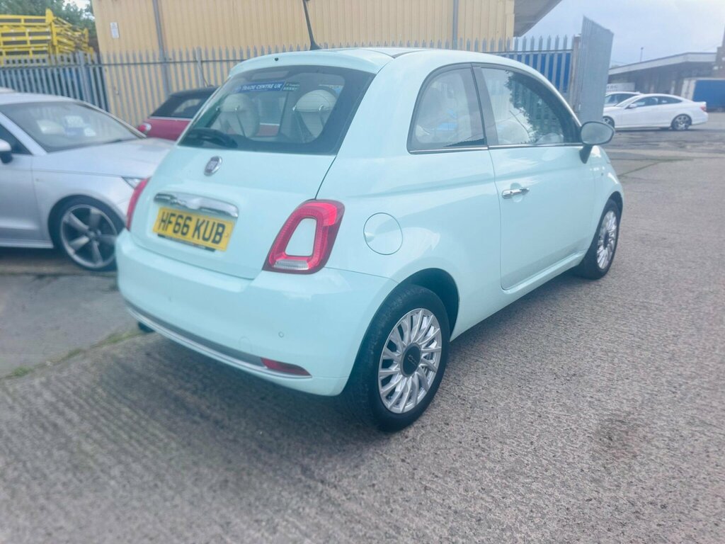 Fiat 500 1.2 Lounge Euro 6 Ss HF66KUB Green #4