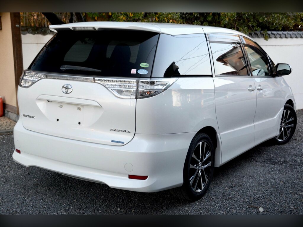 Toyota Estima 2.4 Aeras - Face Lift-modellista Styling White #6