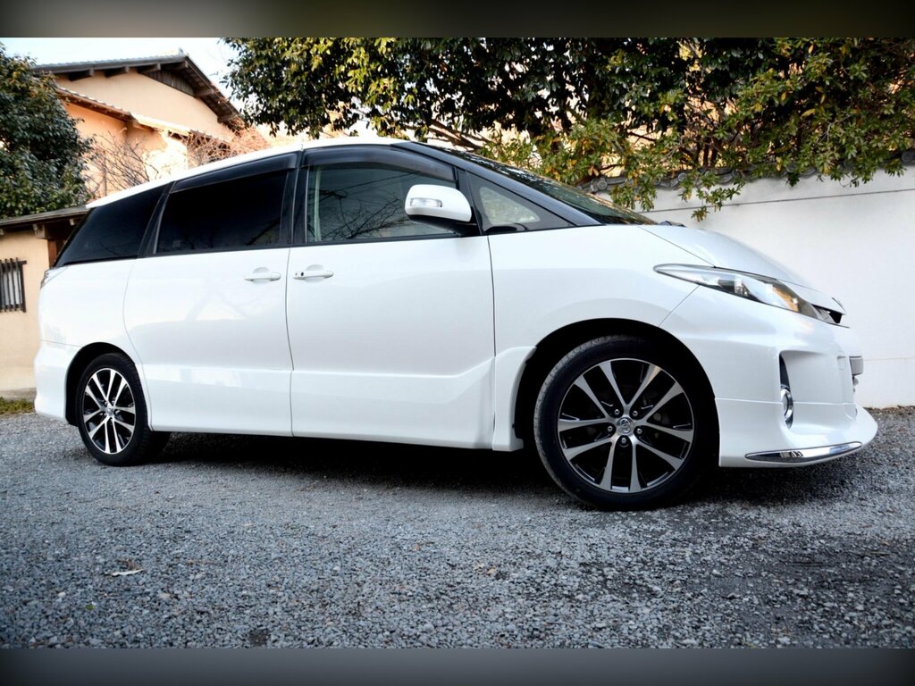 Toyota Estima 2.4 Aeras - Face Lift-modellista Styling White #5