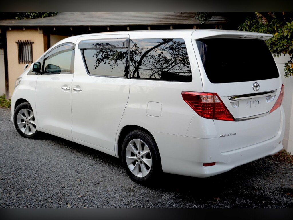 Toyota Alphard Hatchback V-spec 200808 White #13
