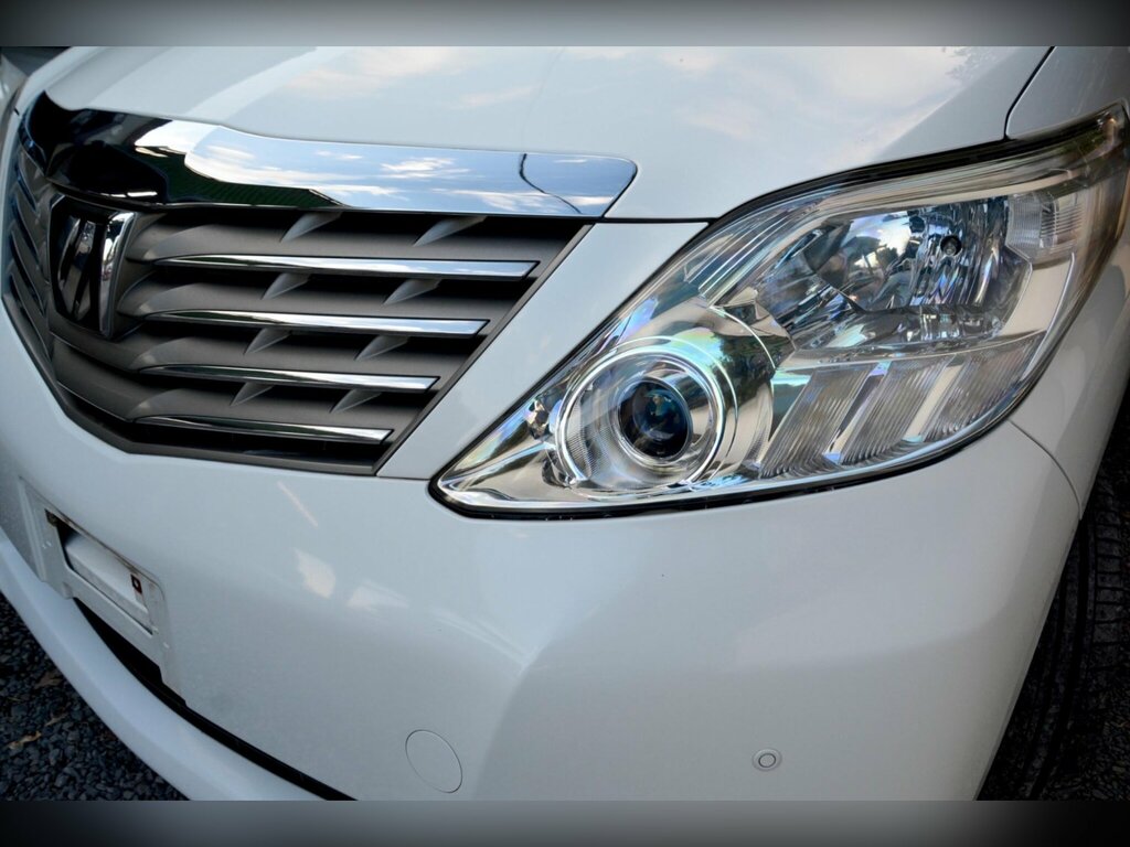Toyota Alphard Hatchback V-spec 200808 White #17