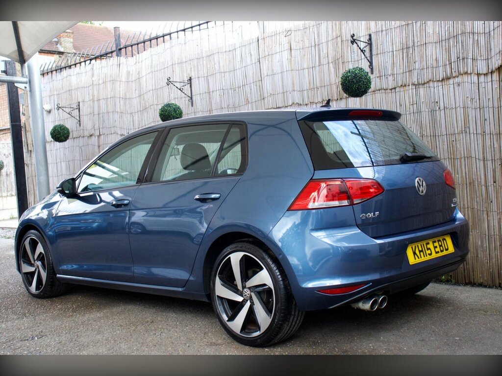 Volkswagen Golf 1.4 Tsi Se - Leather - Sunroof KH15EBD Blue #5