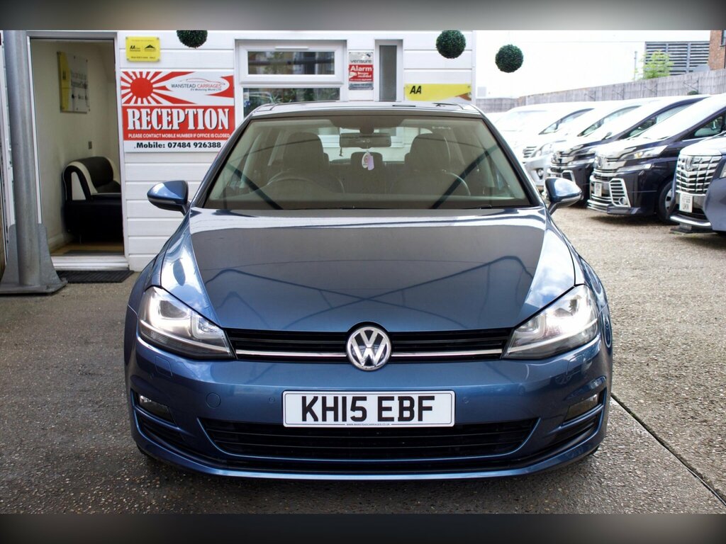 Volkswagen Golf 1.4 Tsi Se - Leather - Sunroof KH15EBD Blue #6