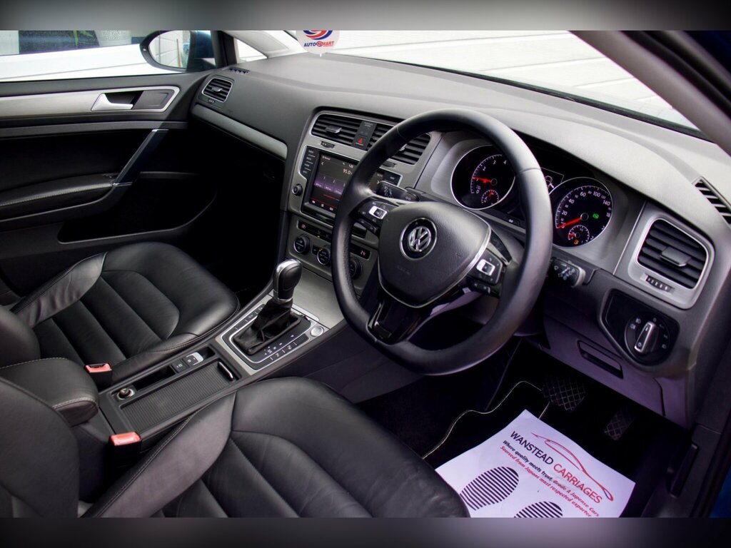 Volkswagen Golf 1.4 Tsi Se - Leather - Sunroof KH15EBD Blue #3
