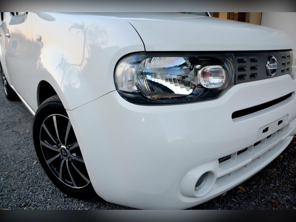 Nissan Cube 1.5X Well Cab Front Lift Seat-ulez White #4