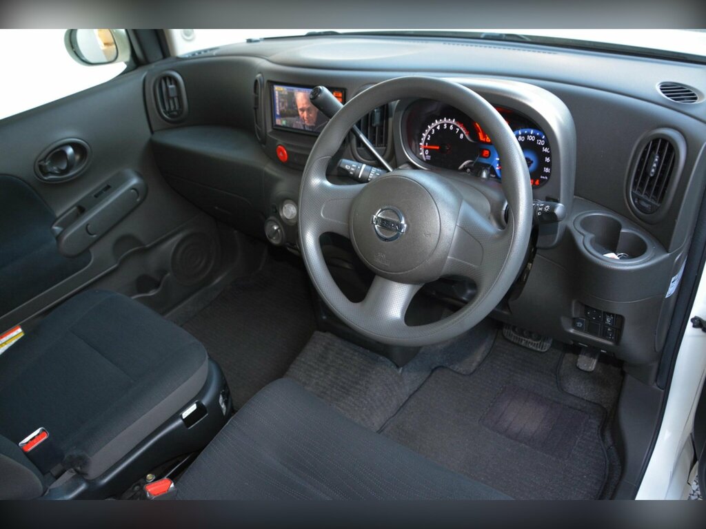 Nissan Cube 1.5X Well Cab Front Lift Seat-ulez White #2