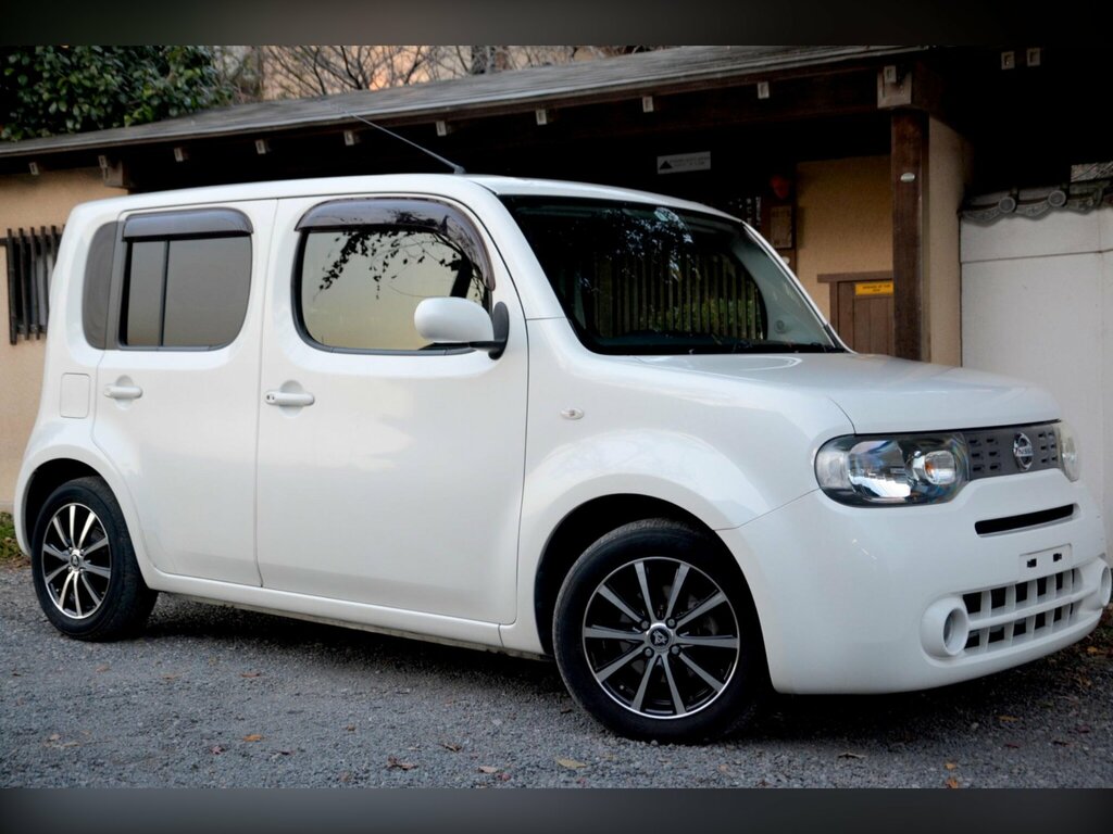 Nissan Cube 1.5X Well Cab Front Lift Seat-ulez White #3