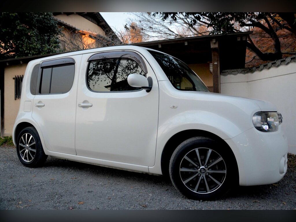 Nissan Cube 1.5X Well Cab Front Lift Seat-ulez White #5