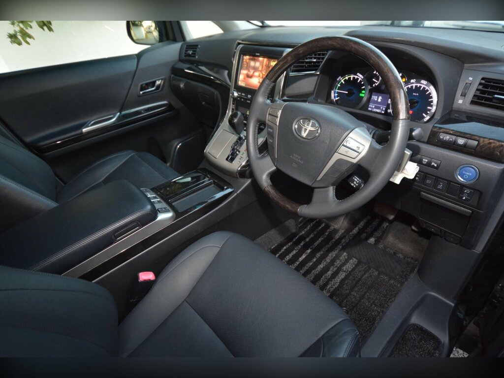Toyota Vellfire 2.4 Hybrid-4wd-zr G Edition-sunroof Black #2