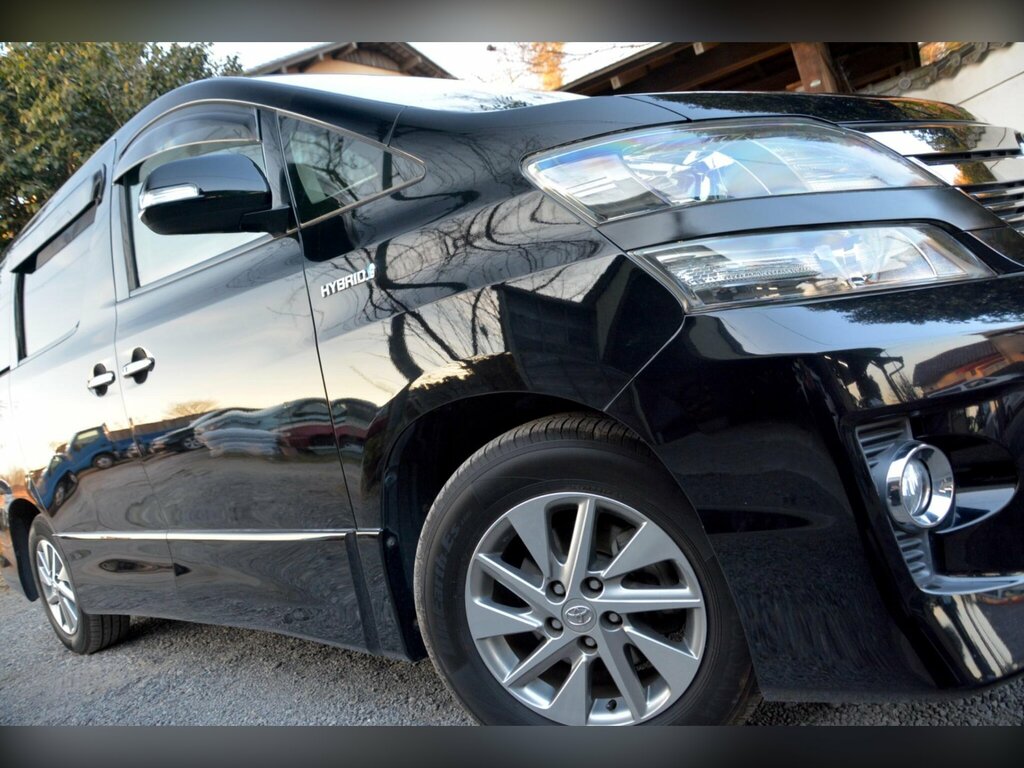 Toyota Vellfire 2.4 Hybrid-4wd-zr G Edition-sunroof Black #4
