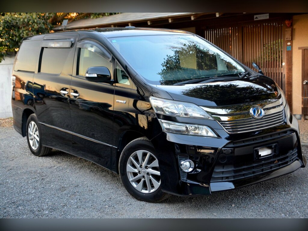 Toyota Vellfire 2.4 Hybrid-4wd-zr G Edition-sunroof Black