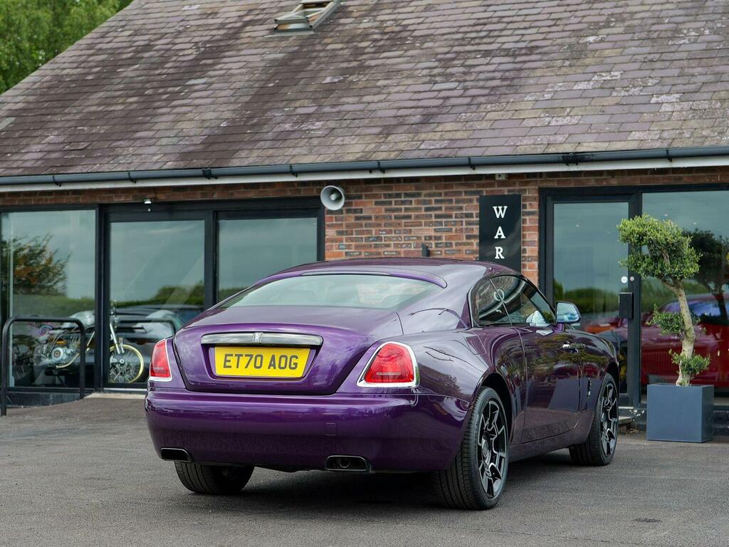 Rolls-Royce Wraith Coupe 6.6 V12 Black Badge Euro 6 202070 Purple #6