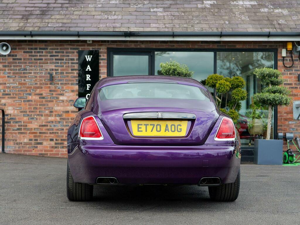 Rolls-Royce Wraith Coupe 6.6 V12 Black Badge Euro 6 202070 Purple #5