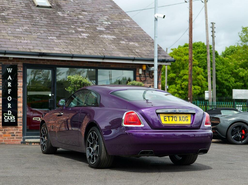 Rolls-Royce Wraith Coupe 6.6 V12 Black Badge Euro 6 202070 Purple #4