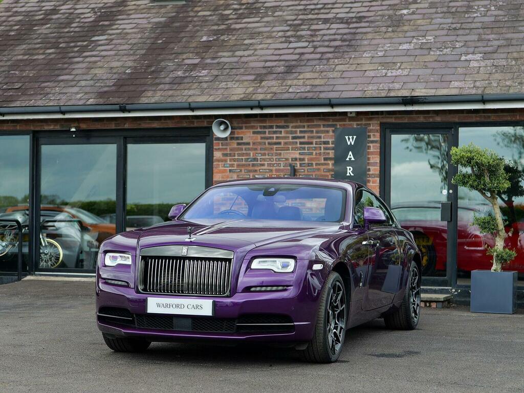 Rolls-Royce Wraith Coupe 6.6 V12 Black Badge Euro 6 202070 Purple #3