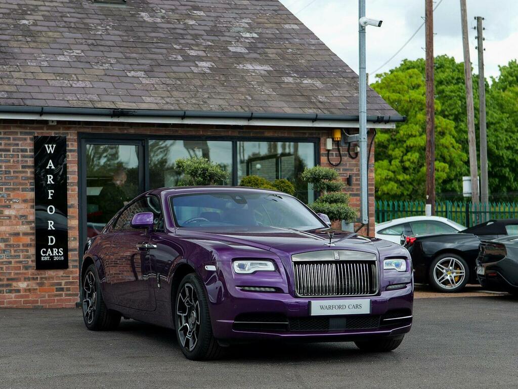 Rolls-Royce Wraith Coupe 6.6 V12 Black Badge Euro 6 202070 Purple