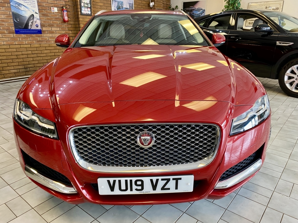 Jaguar XF Estate 2.0 D Portfolio Red #3
