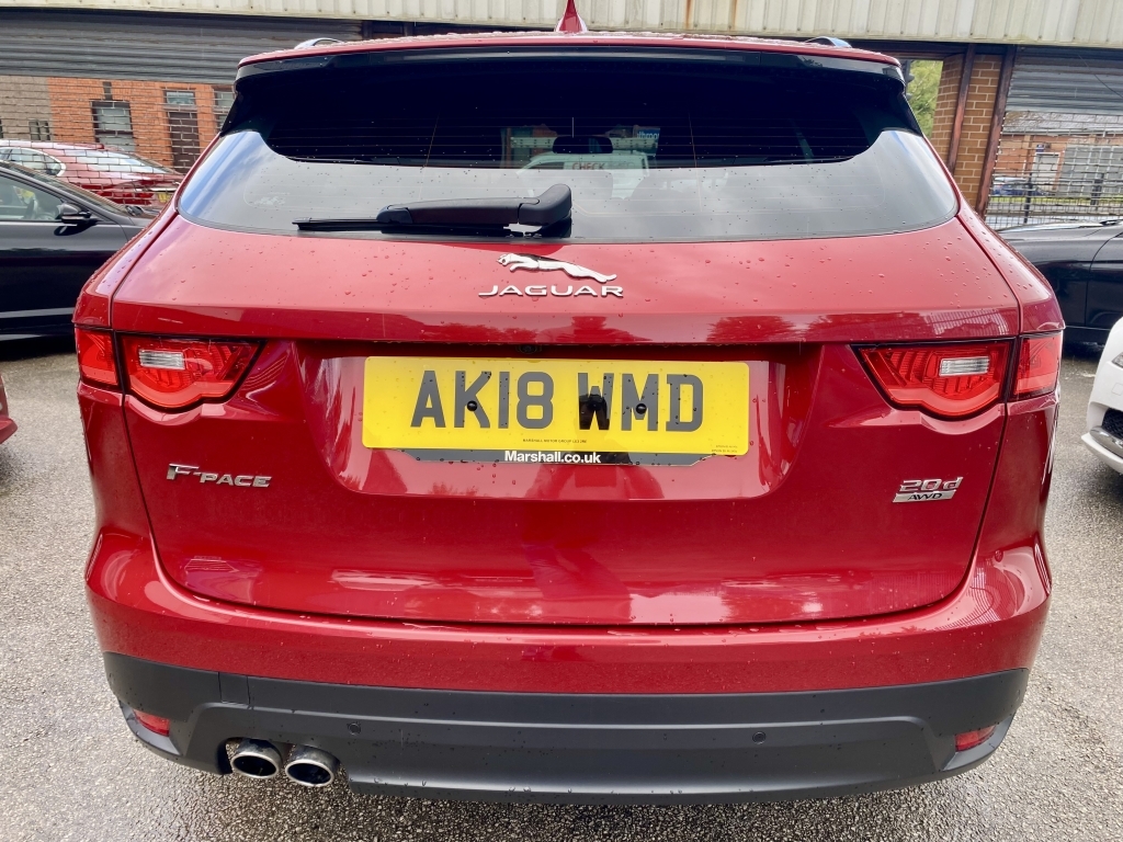 Jaguar F-Pace 2.0 R-sport Awd AK18WMD Red #6