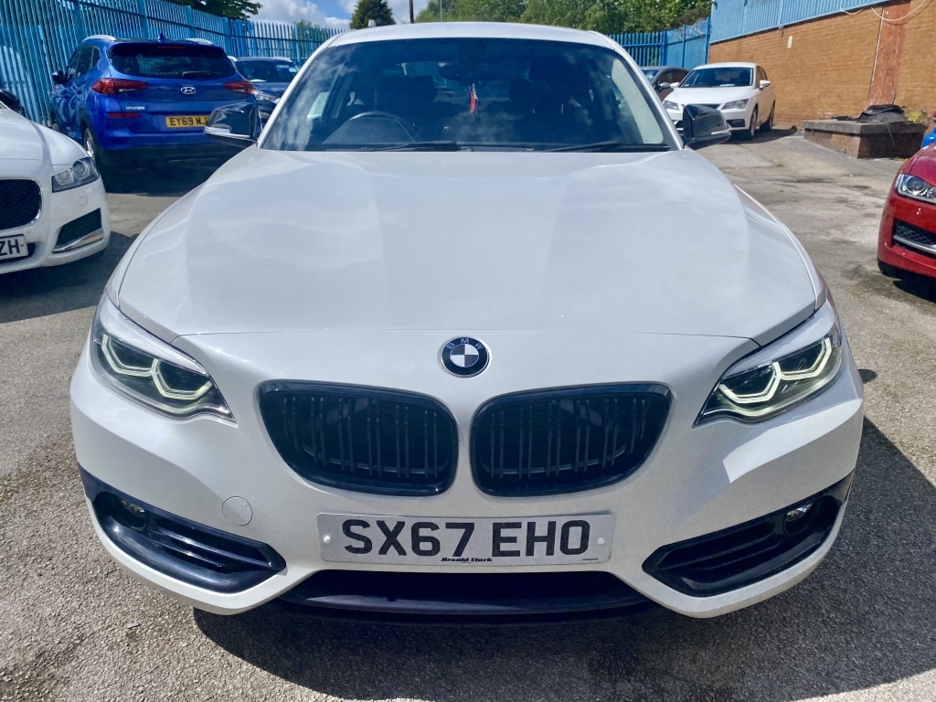 BMW 2 Series Gran Coupe Coupe 1.5 218I Sport White #2