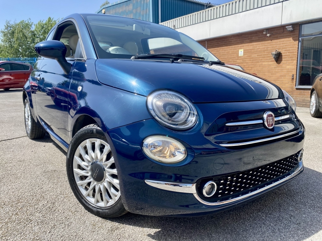 Fiat 500 0.9 Twinair Lounge Blue