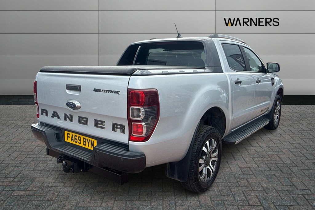Ford Ranger Pick Up Double Cab Wildtrak 2.0 Ecoblue 213 FA69BYM Silver #4