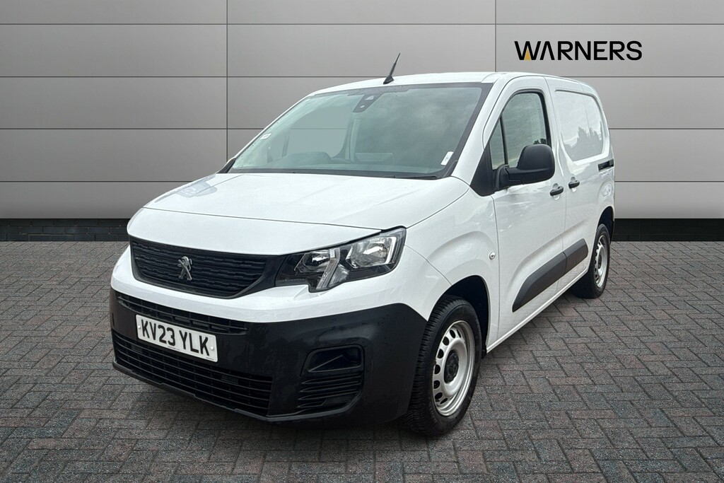 Peugeot Partner 1000 1.5 Bluehdi 100 Professional Premium Van KV23YLK White #2