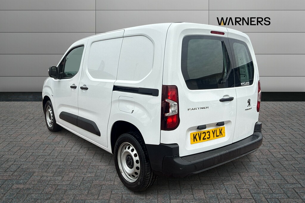 Peugeot Partner 1000 1.5 Bluehdi 100 Professional Premium Van KV23YLK White #3