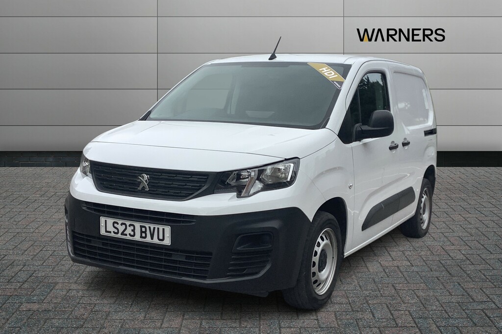 Peugeot Partner 1000 1.5 Bluehdi 100 Professional Premium Van LS23BVU White #2