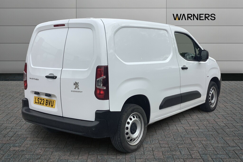 Peugeot Partner 1000 1.5 Bluehdi 100 Professional Premium Van LS23BVU White #4
