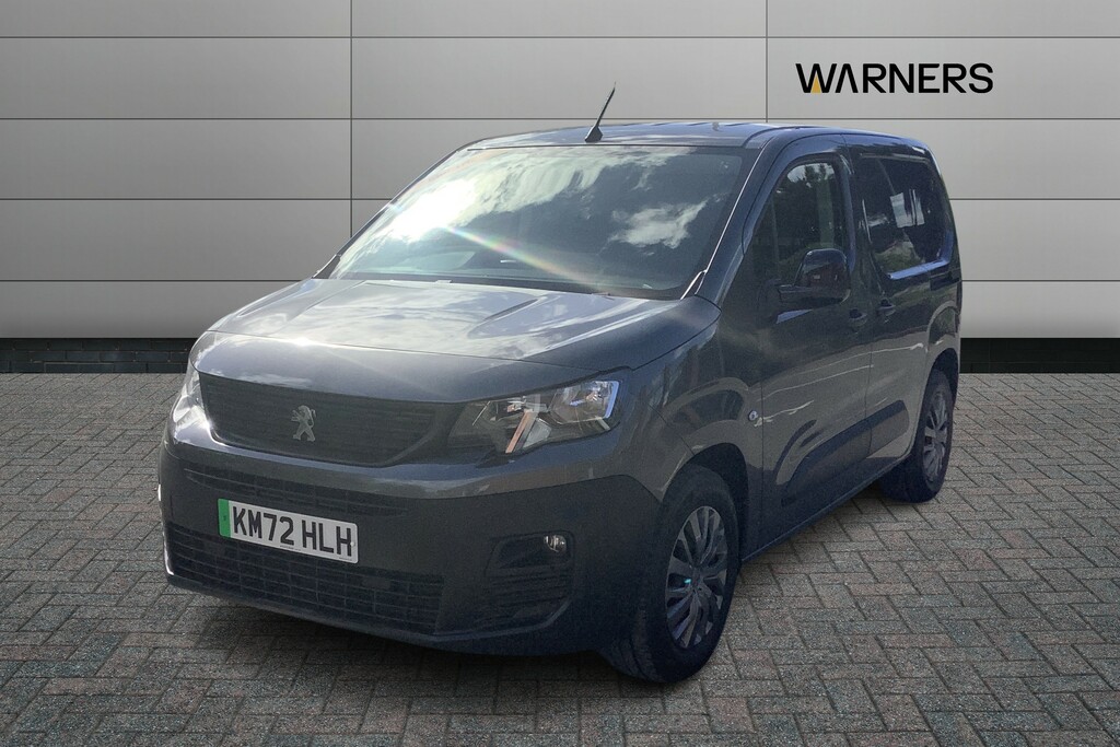 Peugeot E-Partner 800 100Kw 50Kwh Professional Prem Van Grey #2