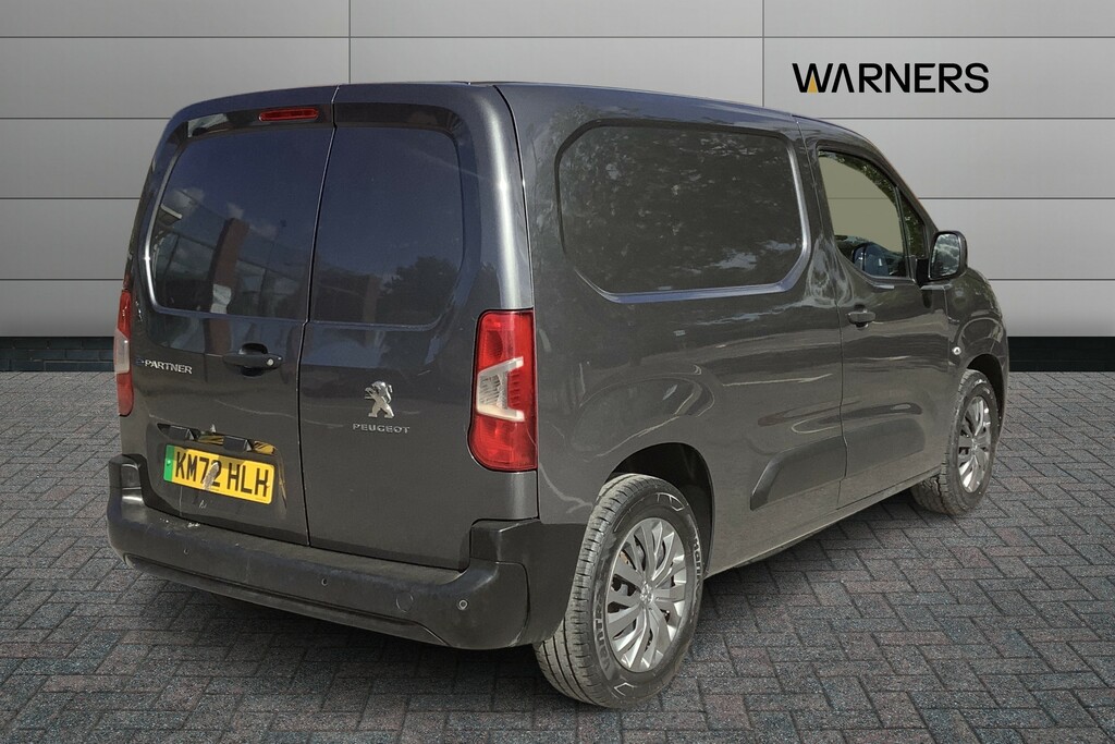 Peugeot E-Partner 800 100Kw 50Kwh Professional Prem Van Grey #4