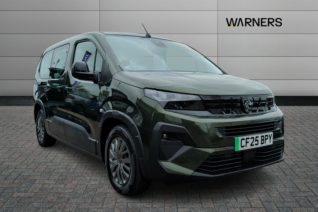 Peugeot e-Rifter 100Kw Allure Long 52Kwh 7 Seat Green