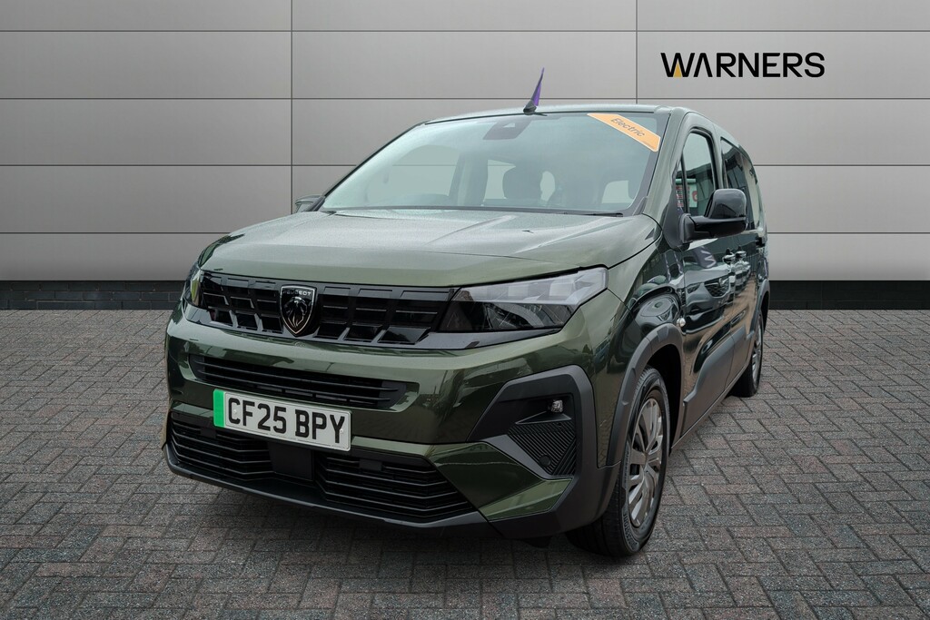 Peugeot e-Rifter 100Kw Allure Long 52Kwh 7 Seat CF25BPY Green #2