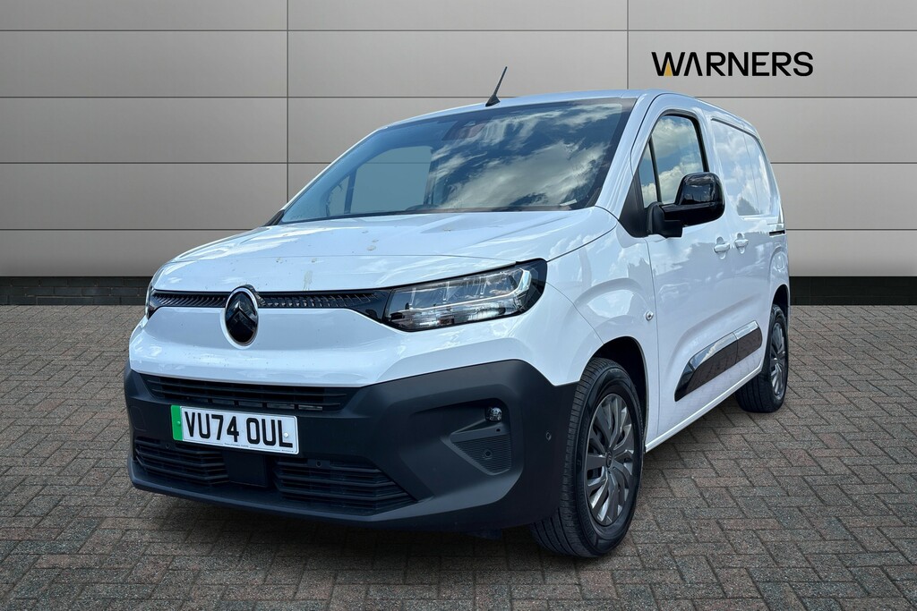 Citroen e-Berlingo 100Kw 52Kwh Van Driver VU74OUL White #2