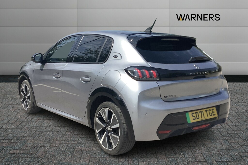 Peugeot e-208 100Kw Gt 50Kwh SD71TGE Grey #3