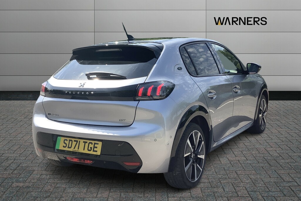 Peugeot e-208 100Kw Gt 50Kwh SD71TGE Grey #4
