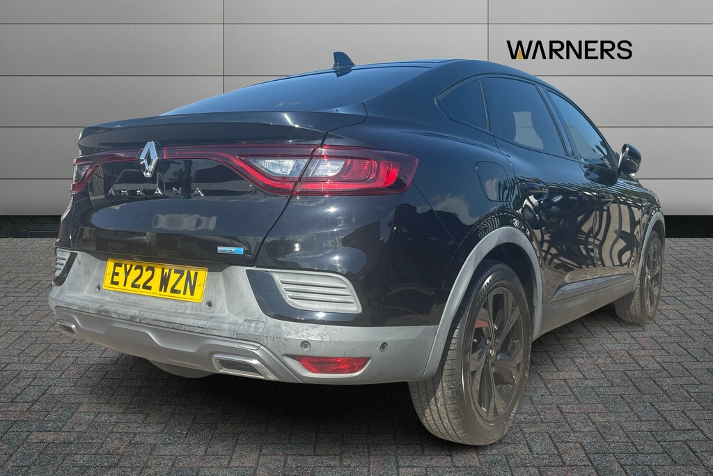 Renault Arkana 1.6 E-tech Hybrid 145 R.s. Line EY22WZN Black #4