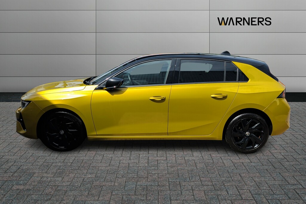 Vauxhall Astra 1.2 Turbo 130 Gs SD23OKT Yellow #5