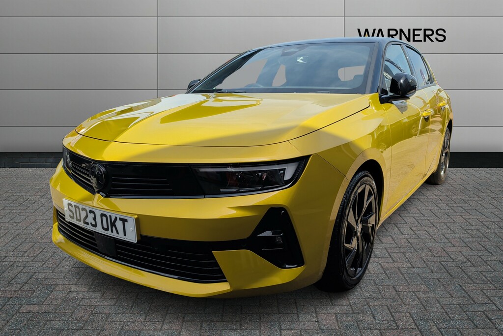 Vauxhall Astra 1.2 Turbo 130 Gs SD23OKT Yellow #2