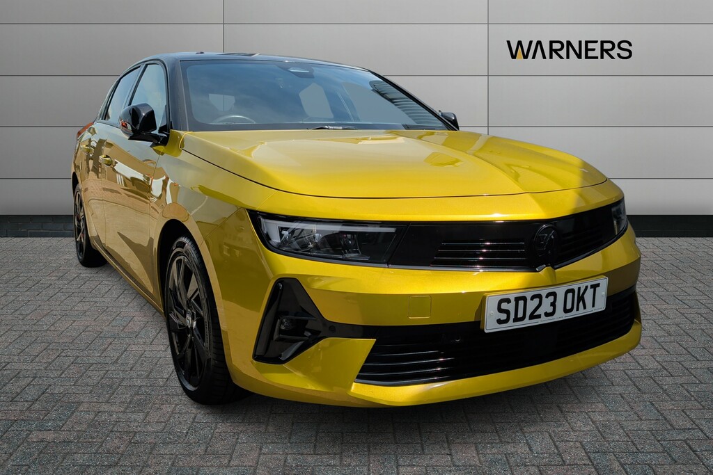 Vauxhall Astra 1.2 Turbo 130 Gs Yellow