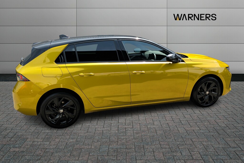 Vauxhall Astra 1.2 Turbo 130 Gs SD23OKT Yellow #6