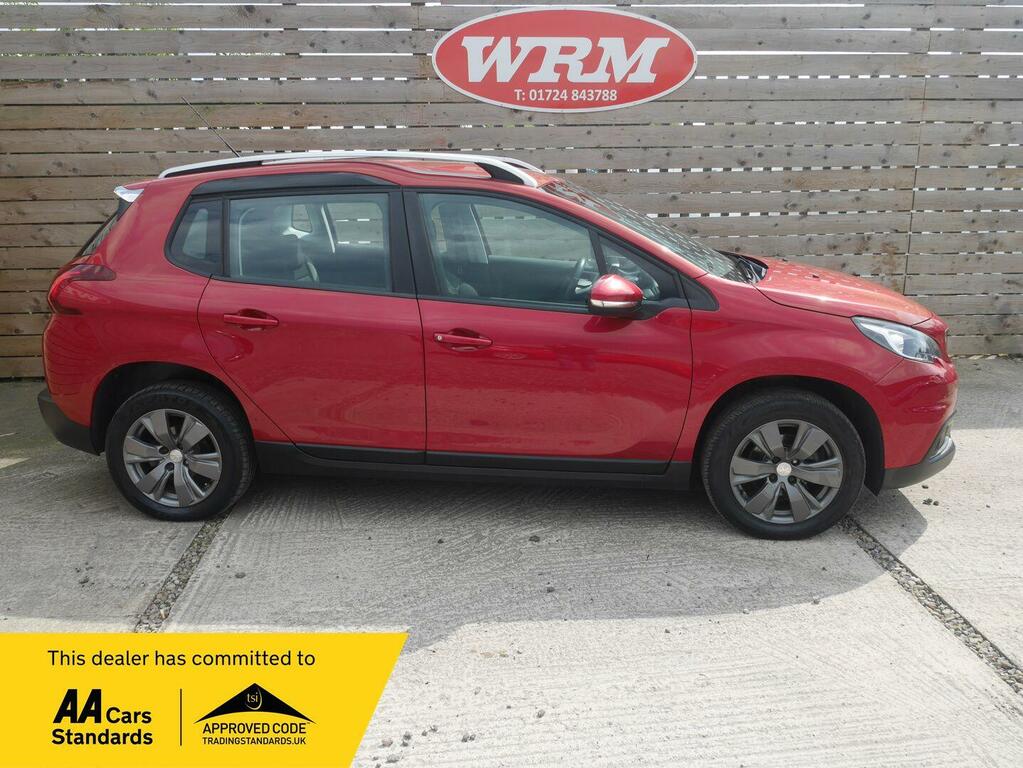 Peugeot 2008 1.2 Puretech Active Suv Euro 6 Red