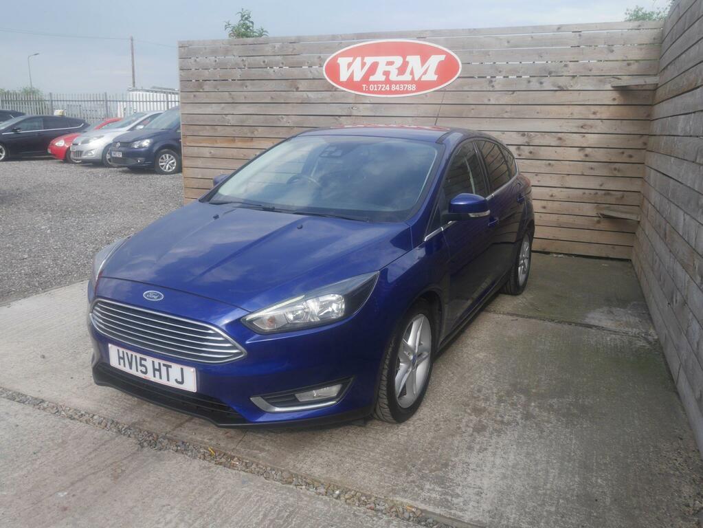 Ford Focus 1.0T Ecoboost Titanium Hatchback HV15HTJ Blue #4