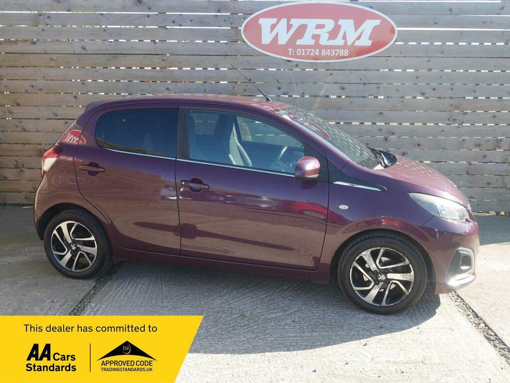 Peugeot 108 1.2 Vti Puretech Allure Hatchback Manua Purple