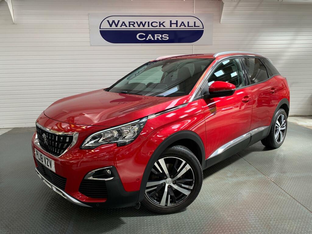 Peugeot 3008 1.2 Puretech Allure Eat Euro 6 Ss Red