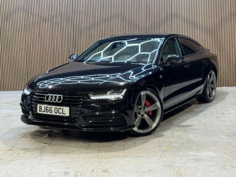Audi A7 3.0 A7 Sportback BJ66OCL Black #4