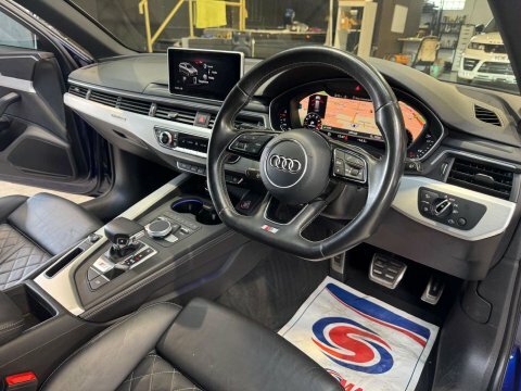 Audi S4 3.0 S4 Tfsi KJ66ENV Blue #3